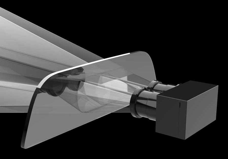 Infrared transparent glass